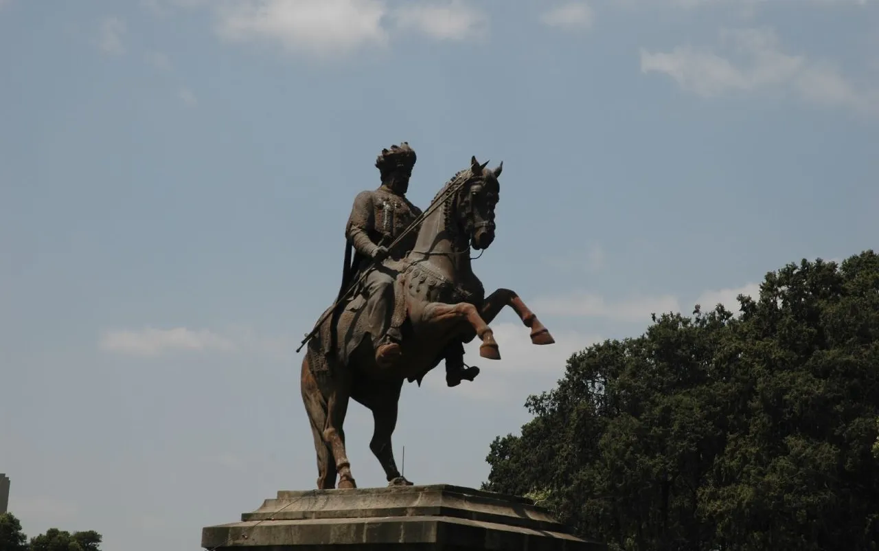 Emperor Menelik II, Emperor of Ethiopia from 1889 to 1913.
