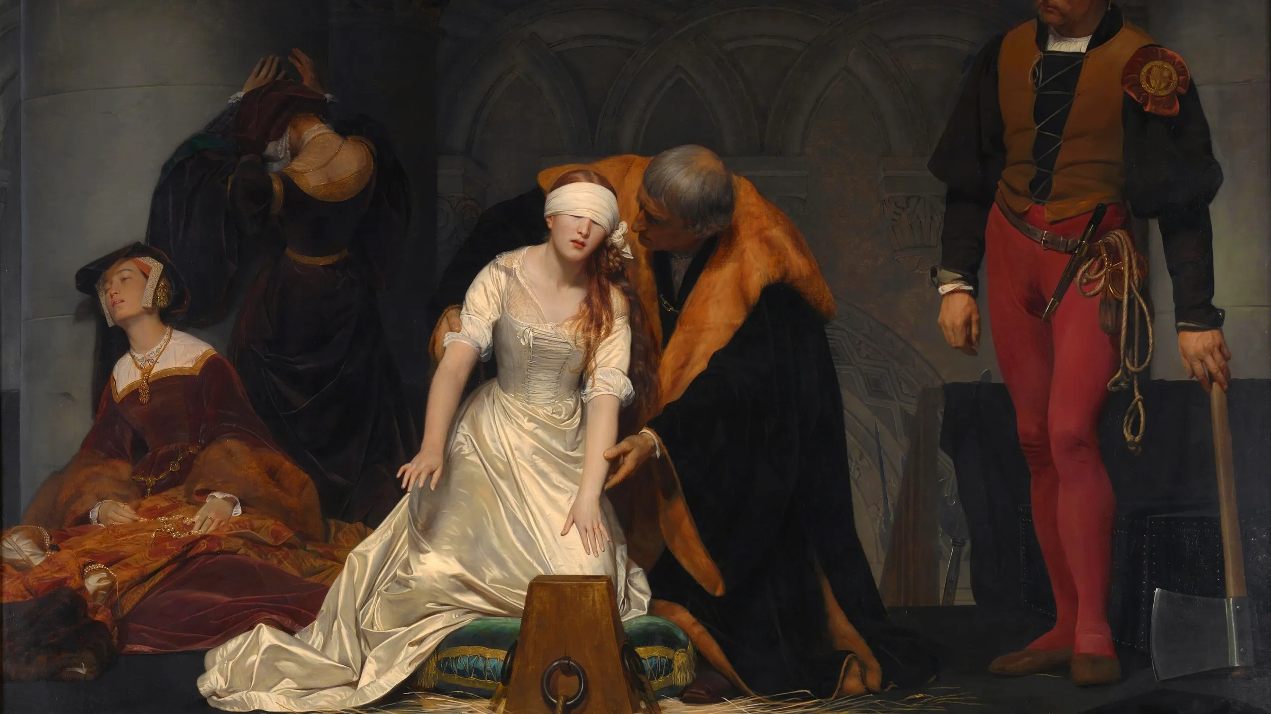 Paul Delaroche, The Execution of Lady Jane Grey, 1833