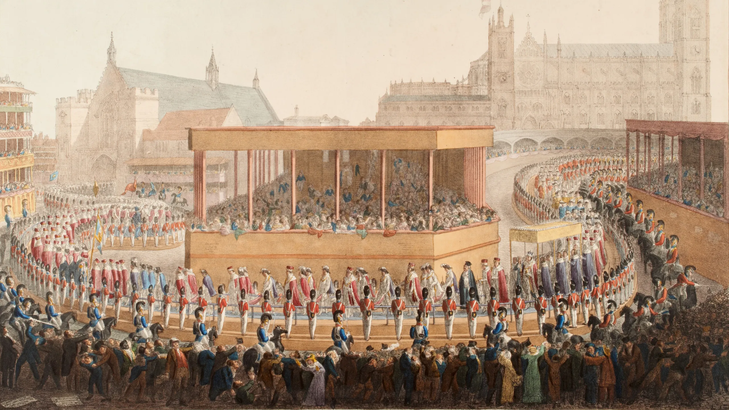 The Coronation Procession of His Majesty King George the Fourth, July 19th 1821